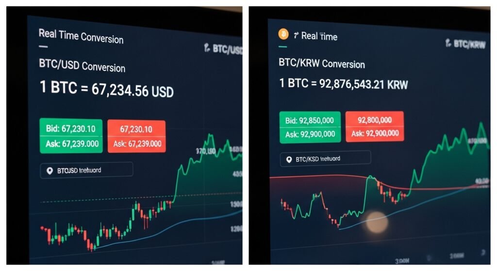btc-usd-btc-krw-price-analysis-institutional-impact